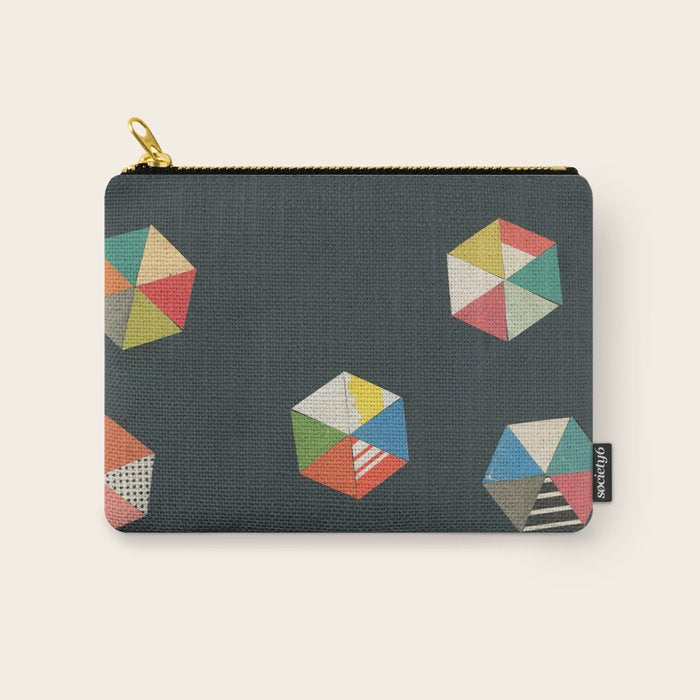 Paper Shapes Carry All Pouch Gallery Image 1