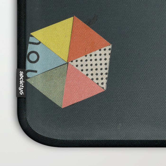 Paper Shapes Laptop Sleeve Gallery Image 3
