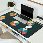 Paper Shapes Desk Mat Gallery Image 2