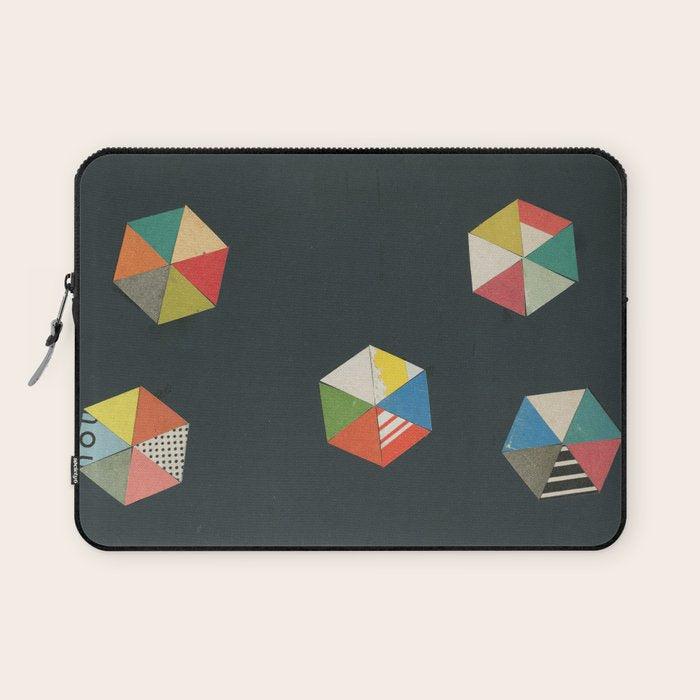 Paper Shapes Laptop Sleeve Gallery Image 1