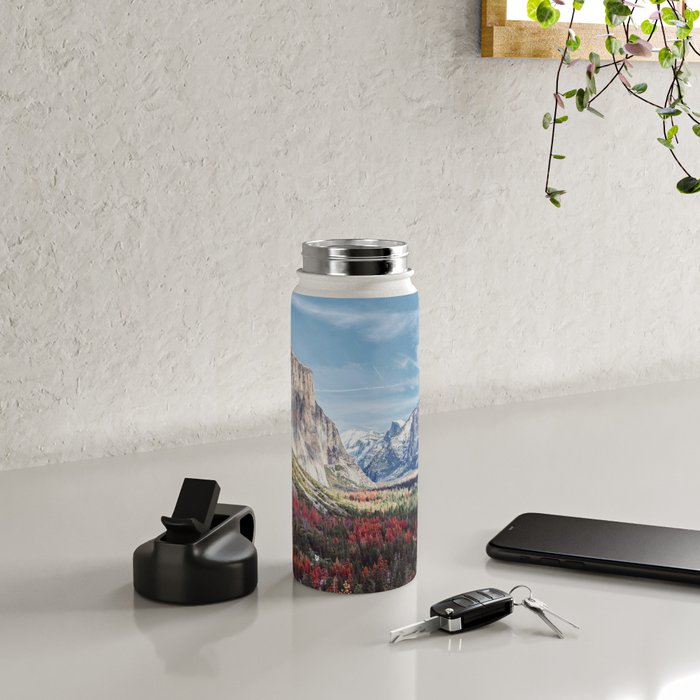Tunnel View Yosemite Valley Water Bottle Gallery Image 4