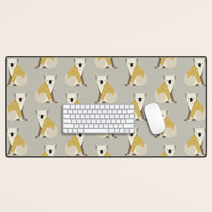 Whimsical Koala Desk Mat Gallery Image 1