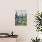 Camille Pissarro Garden and Chicken Coop at Octave Mirbeau's, Les Damps still life portrait painting Poster Gallery Image 2