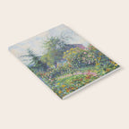 Camille Pissarro Garden and Chicken Coop at Octave Mirbeau's, Les Damps still life portrait painting Notebook Gallery Image 2