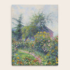Camille Pissarro Garden and Chicken Coop at Octave Mirbeau's, Les Damps still life portrait painting Notebook Gallery Image 4