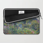 Camille Pissarro Garden and Chicken Coop at Octave Mirbeau's, Les Damps still life portrait painting Laptop Sleeve Gallery Image 2