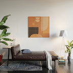 Abstract Art / Shapes Wood Wall Art Gallery Image 2