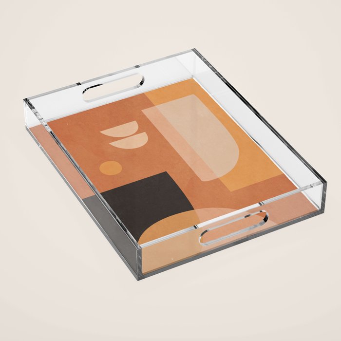 Abstract Art / Shapes Acrylic Tray Gallery Image 1