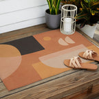Abstract Art / Shapes Outdoor Rug Gallery Image 2