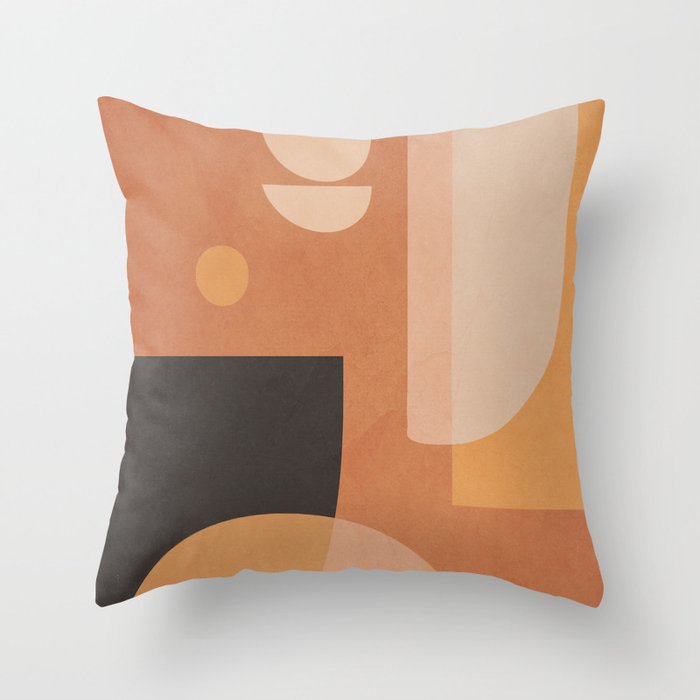 Abstract Art / Shapes Throw Pillow Gallery Image 6