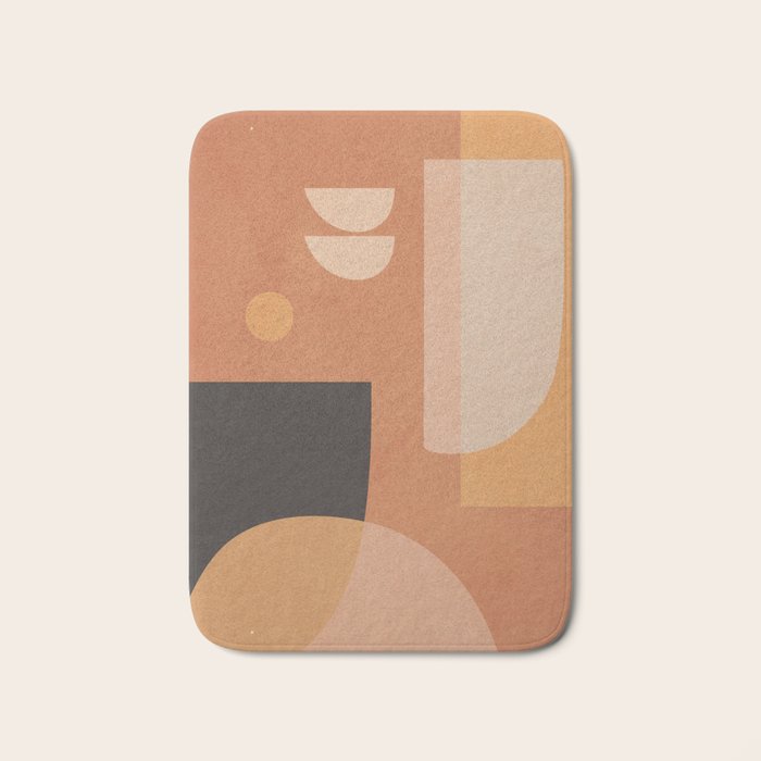 Abstract Art / Shapes Bath Mat Gallery Image 1
