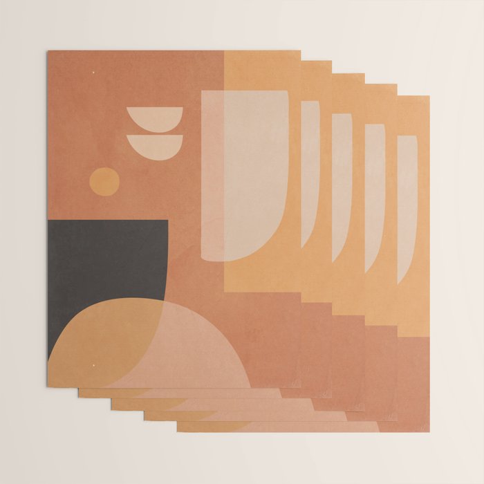 Abstract Art / Shapes Wrapping Paper Gallery Image 3