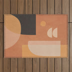 Abstract Art / Shapes Outdoor Rug Gallery Image 1
