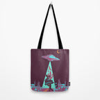 DESERT UFO Tote Bag Gallery Image 2