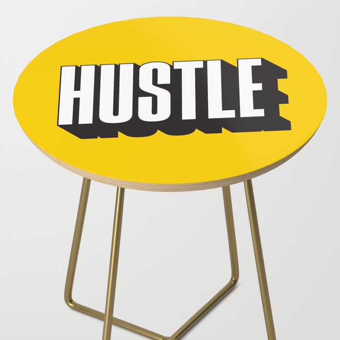 Hustle Pop Art Side Table Gallery Image 2
