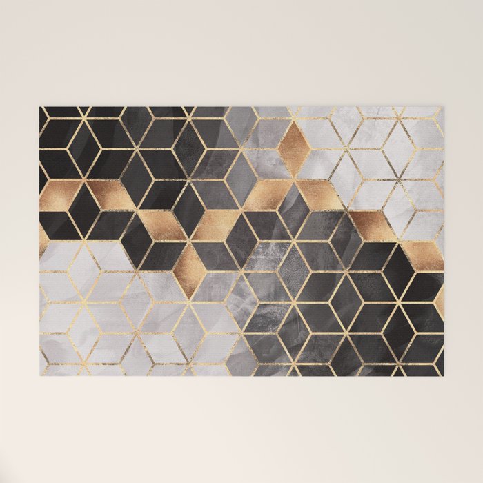 Smoky Cubes Welcome Mat Gallery Image 1