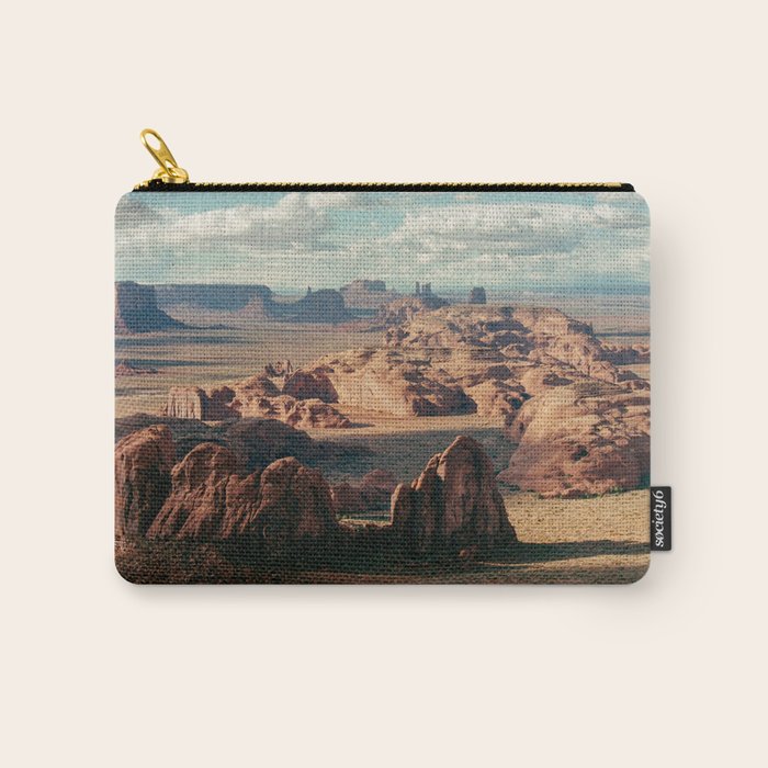 Monument Valley Overview Carry All Pouch Gallery Image 1
