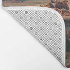 Monument Valley Overview Bath Mat Gallery Image 2