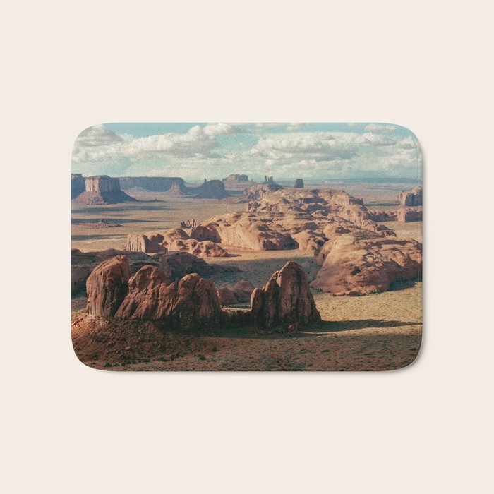 Monument Valley Overview Bath Mat Gallery Image 1