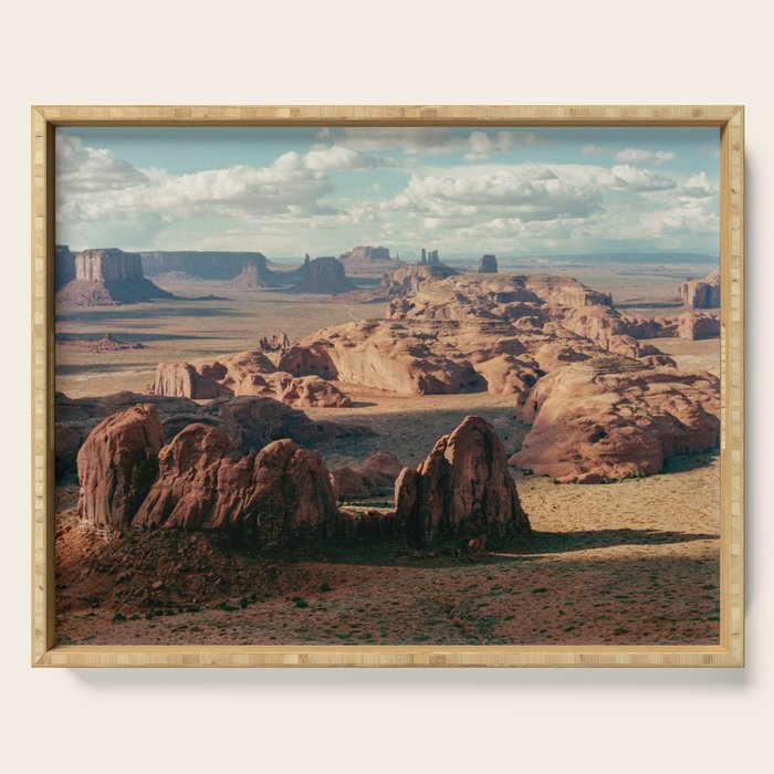 Monument Valley Overview Serving Tray Gallery Image 1