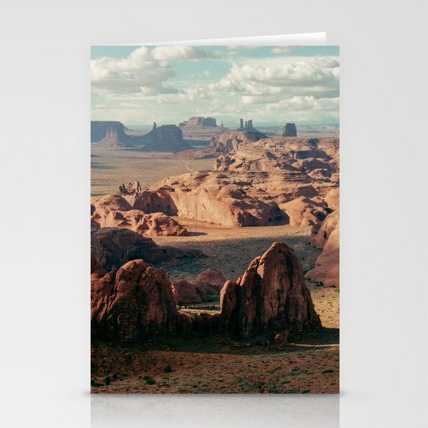 Monument Valley Overview Stationery Card Gallery Image 2