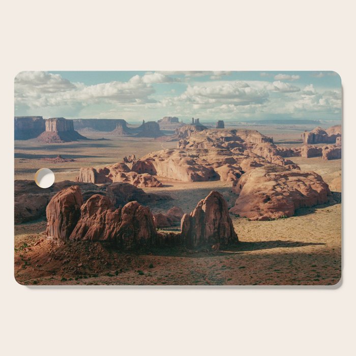Monument Valley Overview Cutting Board Gallery Image 1