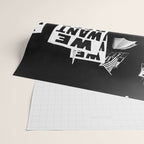 We Want Beer, Black and White, Vintage Prohibition Art Wrapping Paper Gallery Image 2