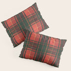 Classic Red Tartan Pattern Pillow Sham Gallery Image 3