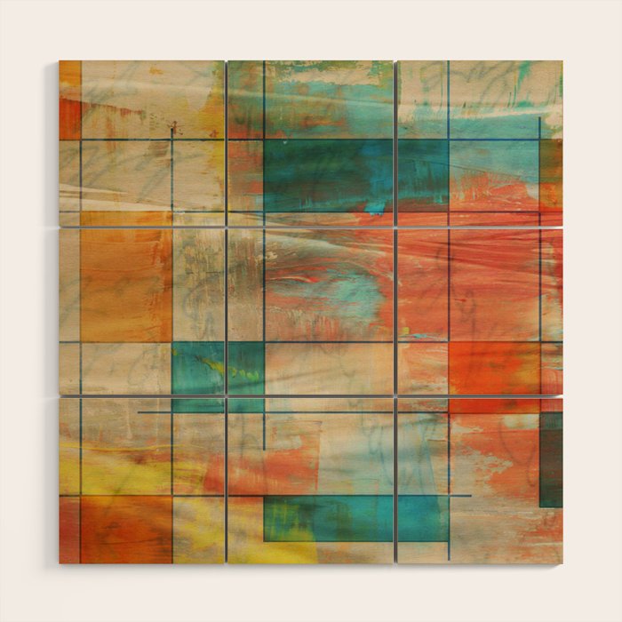 Mid-Century Modern Art 5.0 - Graffiti Wood Wall Art Gallery Image 1