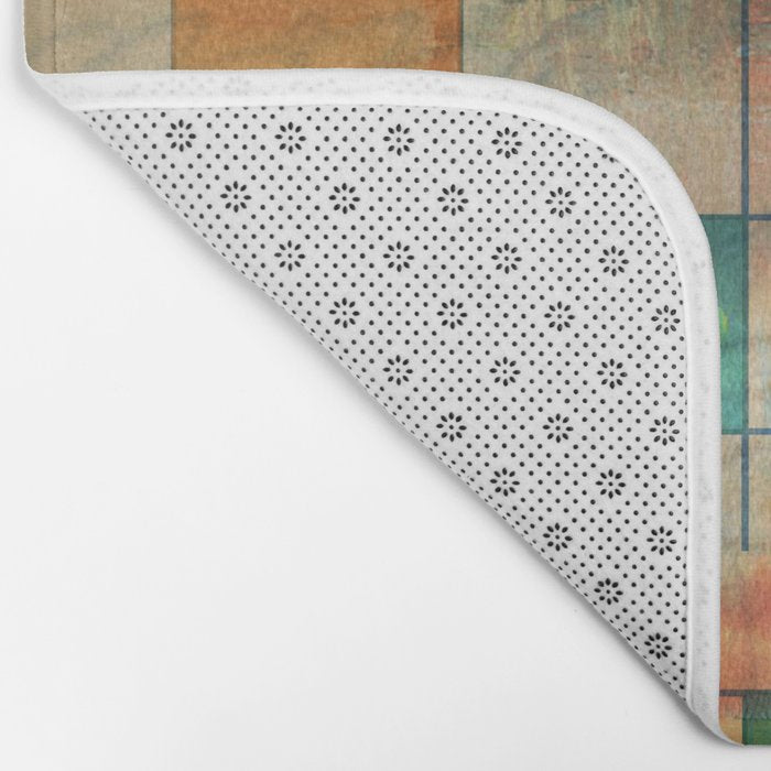 Mid-Century Modern Art 5.0 - Graffiti Bath Mat Gallery Image 2