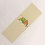 Fractal Geometric Bull Yoga Mat Gallery Image 1