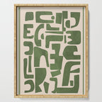 Organic Contemporary Modern Shapes 03 Serving Tray Gallery Image 1