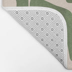 Organic Contemporary Modern Shapes 03 Bath Mat Gallery Image 2