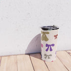Bow Pattern in Multicolor Travel Mug Gallery Image 4