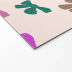 Bow Pattern in Multicolor Welcome Mat Gallery Image 2
