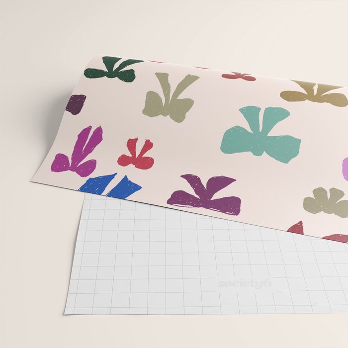 Bow Pattern in Multicolor Wrapping Paper Gallery Image 2