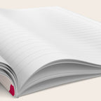 Bow Pattern in Multicolor Notebook Gallery Image 2