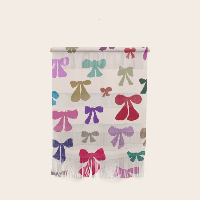 Bow Pattern in Multicolor Wall Hanging Gallery Image 1
