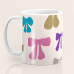 Bow Pattern in Multicolor Coffee Mug Gallery Image 3