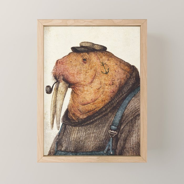 Sailors Call II Mini Art Print Gallery Image 1