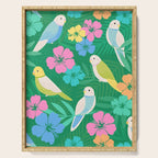 Parakeet Paradise Serving Tray Gallery Image 1