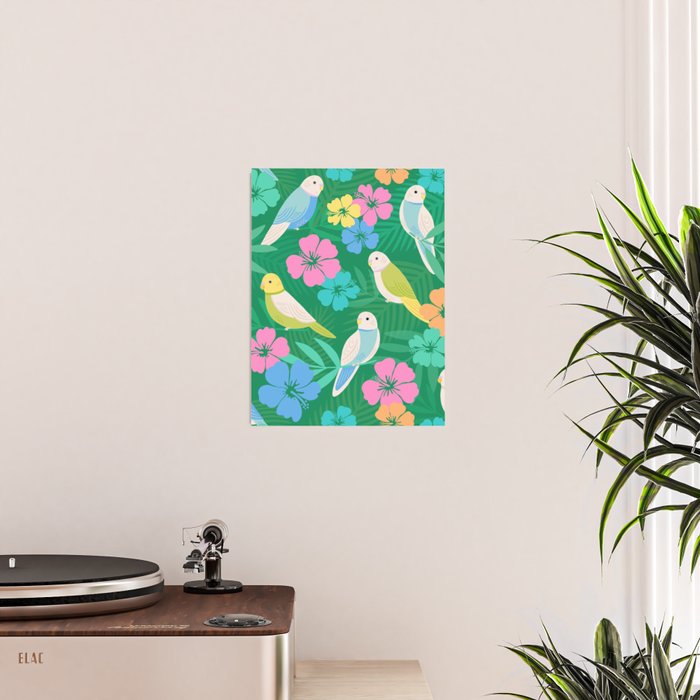 Parakeet Paradise Poster Gallery Image 2