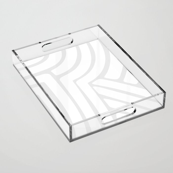 Abstract Stripes XC Acrylic Tray Gallery Image 1
