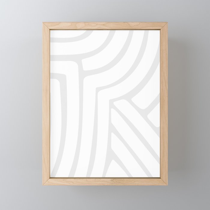 Abstract Stripes XC Mini Art Print Gallery Image 1