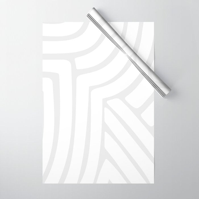 Abstract Stripes XC Wrapping Paper Gallery Image 1