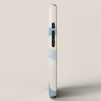 Light Blue Abstract Minimalist Artwork iPhone Case Gallery Image 2