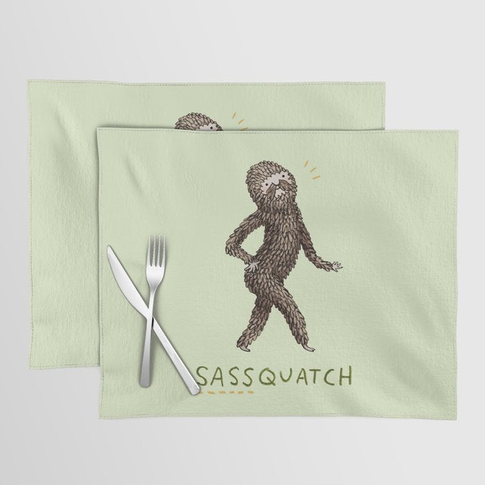 Sassquatch Placemat Gallery Image 1