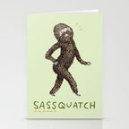 Sassquatch Stationery Card Gallery Image 2