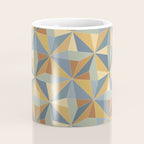 Kaleidoscope Tile Pattern III Warm Earthy Summer Coffee Mug Gallery Image 4