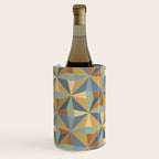 Kaleidoscope Tile Pattern III Warm Earthy Summer Wine Chiller Gallery Image 2